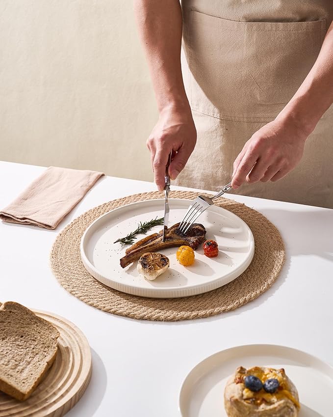 Line Porcelain Dinnerware Set, dish set - Image 4