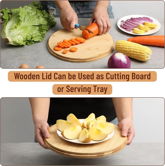 BAMBOO LAND- Extra Large Salad Bowl - Image 6