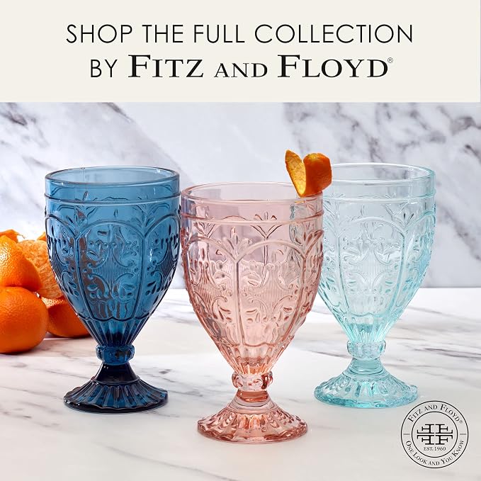 Fitz and Floyd Trestle Goblet - Image 8