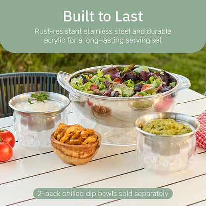 Useful Co. Chilled Serving Bowl, Salad Bowl - Image 7