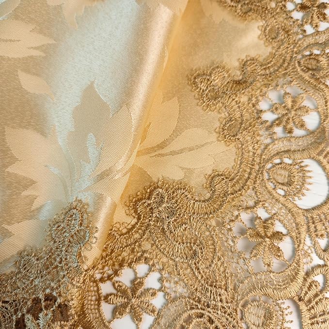 Coffee Tablecloth for Living Room Center Table Doilies Embroidery Lace - Image 4