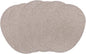 Braided Placemats Set of 6, Cotton Fabric Oval Table Mats Non Slip Washable 16 * 12 inch Oval Place Mats, 6 Pack Mix Brown Rope Woven Placemats