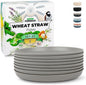 Grow Forward Premium Wheat Straw Plates by GrowForward