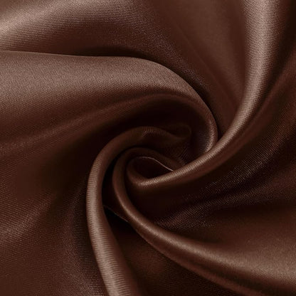 Horbaunal 12 Pack Brown Satin Table Runner 12 x 108 Inch | Smooth Table Runners - Image 6