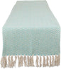 DII Woven Basic Tabletop Collection Chevron Table Runner by DII