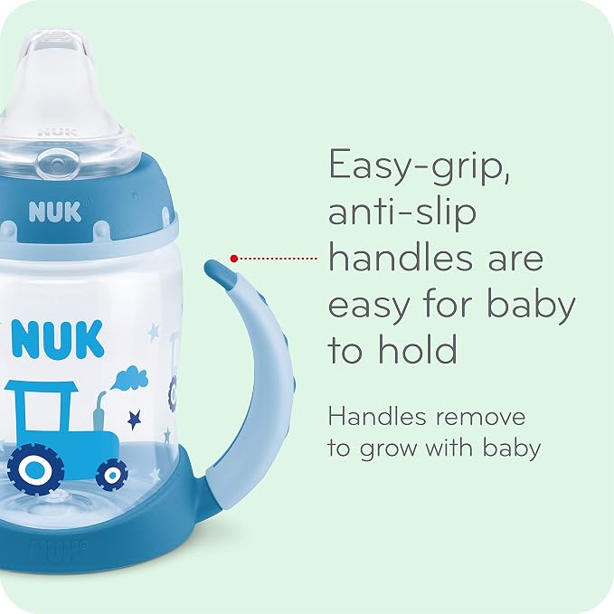 NUK Disney Large Learner Spill Proof Sippy Cup – BPA Free, Spill Proof Sippy Cup - Image 2