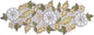 Beaded Table Runner Decore 36 inches Long Christmas Flower Design Beaded Table by byHomeDecorativeProduct
