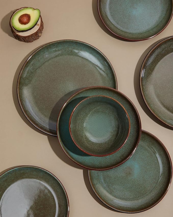 16 Piece Double Bowl Dinnerware Sets - Image 6
