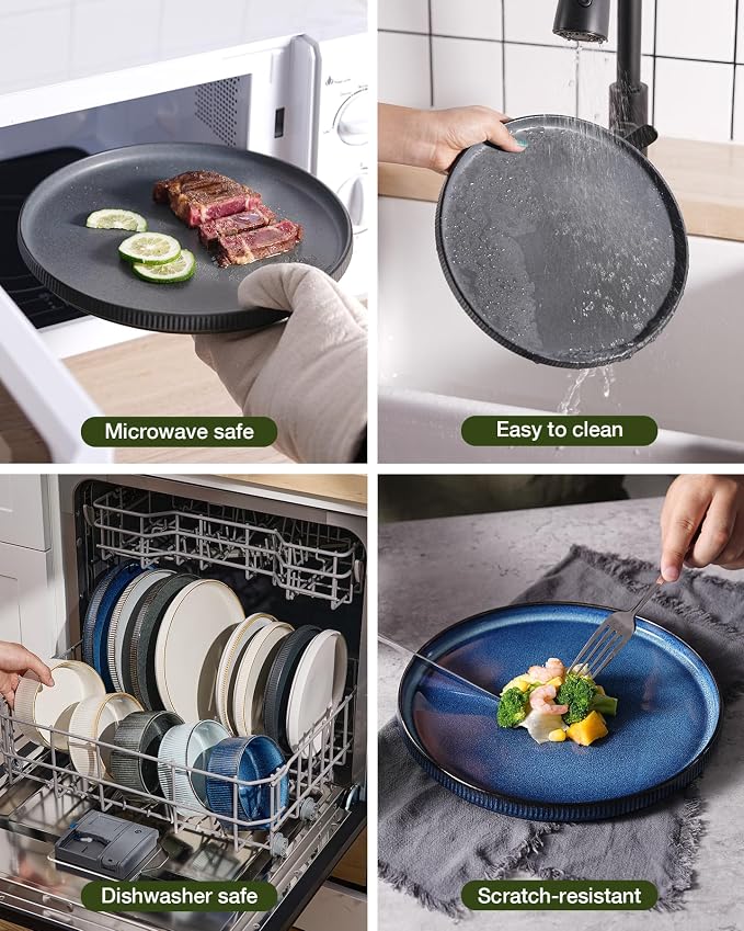 Famiware Star Plates and Bowls Sets, Chip & Scratch Resistant. Microwave & - Image 7