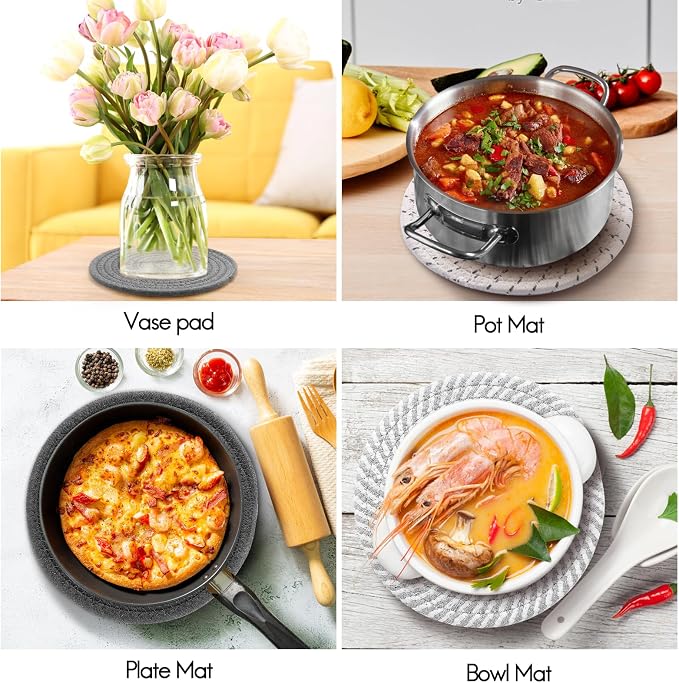 7" Trivets for Hot Dishes, Hot pots and Pans, Professional Home Essentials - Image 7