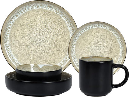 HomeVss 20-Piece Dinnerware Set - Image 3