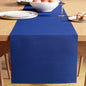 Encasa XO Dining Table Runner 13"x98" | Yarn Dyed Fine Ribbed Cotton | Solid by EncasaXO
