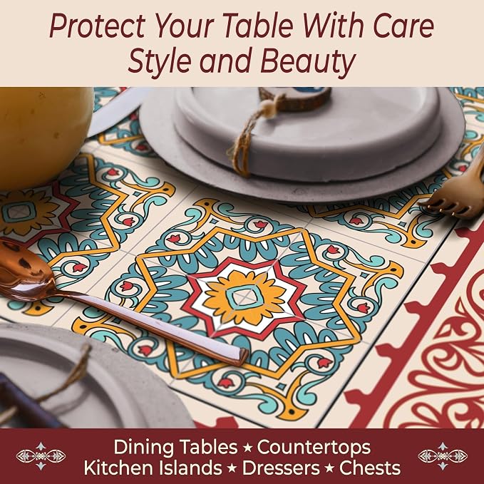 Heat Resistant Table Runner, 32 x 10 Inch - Image 3