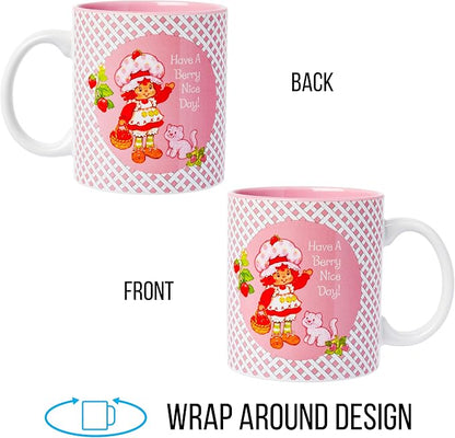 Silver Buffalo Strawberry Shortcake and Custard, Ceramic Mug, 20oz | Have a - Image 5
