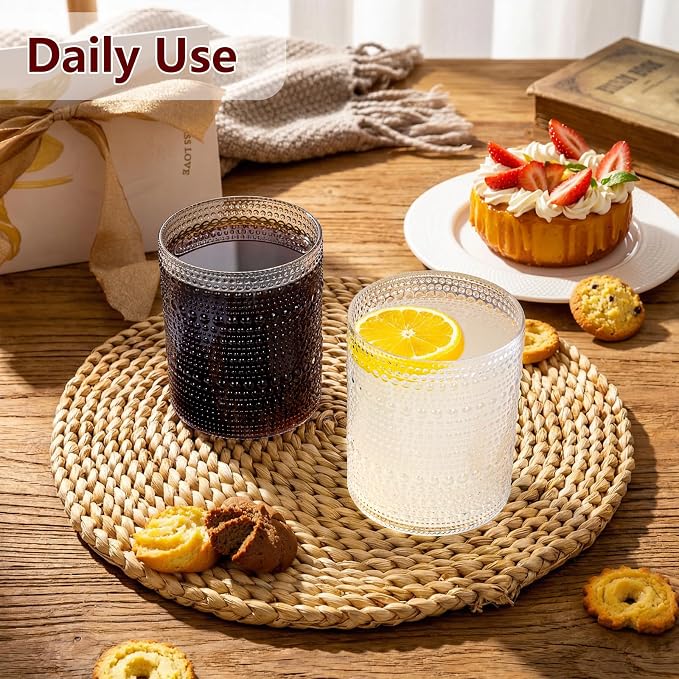 YOUBET 24PCS Plastic Drinking Glasses - Image 4