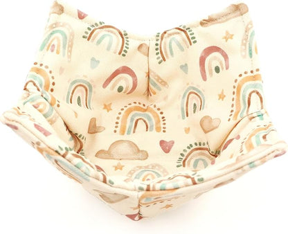 Cotton Microwavable Bowl Cozy, Microwave-Safe Hot Bowl Holders, Soup Bowl Cozy - Image 5