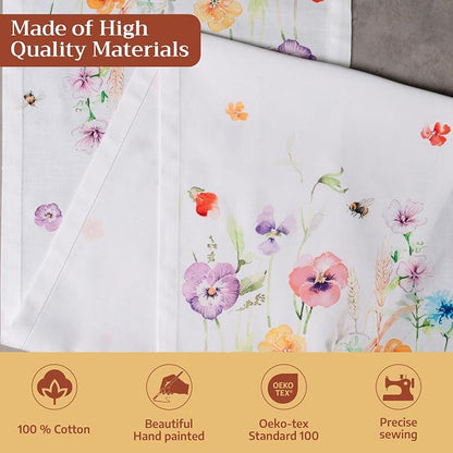 Maison d' Hermine Table Runner 100% Cotton 14.50" x 108" | Table Runners 108 - Image 3