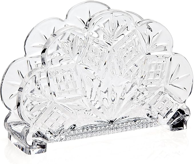 Godinger Dublin Crystal Napkin Holder by Godinger