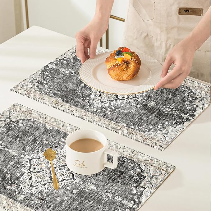 Snycler Table Runner Boho Table Runners Vintage Elegant Farmhouse Table Center - Image 4