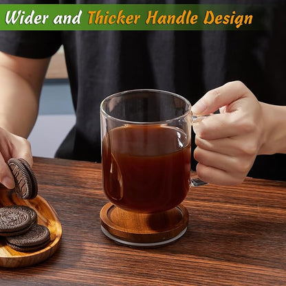 DRASTAR Glass Coffee Mugs, Coffee Mug - Image 6