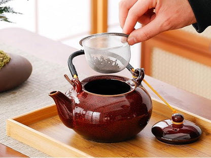 Japanese Tea Set for Adults, Porcelain Kung Fu Tea Set - Image 8