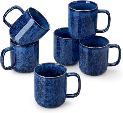 vancasso STARRY Coffee Mugs Set, 12 oz Ceramic Coffee Cups by vancasso