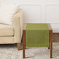 Solino Home 100% Pure Linen Dining Table Runner Avocado Woven, 14 x 36 in | by SolinoHome