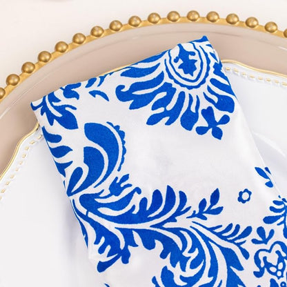 Efavormart 5 Pack Damask Flocking Taffeta Napkins - Image 8