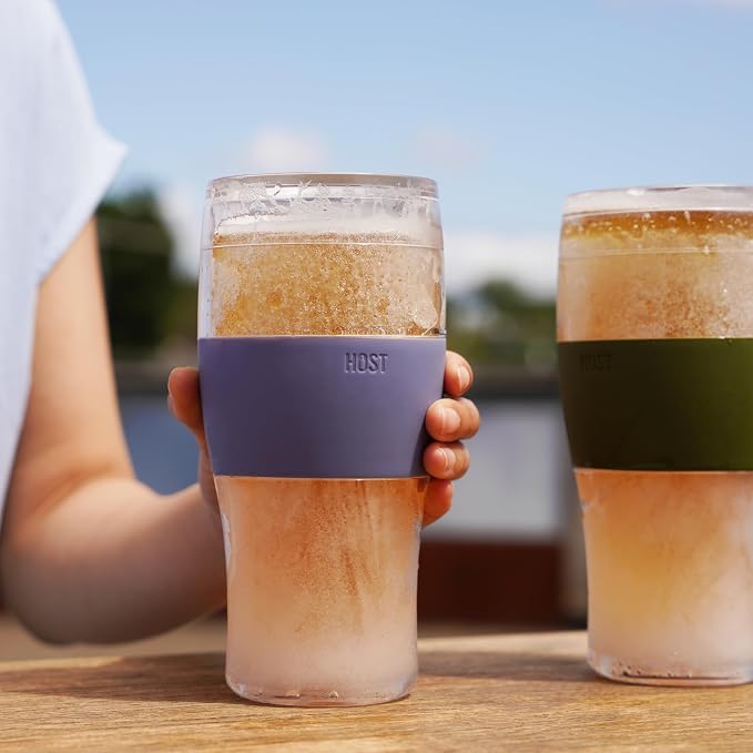HOST Beer FREEZE Beer Glass Cups Set Drinking Glasses, Freezer Mugs - Image 9