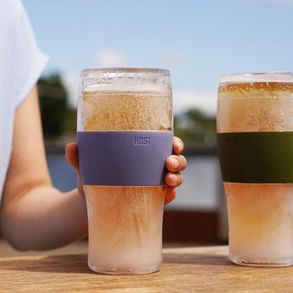 HOST Beer FREEZE Beer Glass Cups Set Drinking Glasses, Freezer Mugs - Image 9