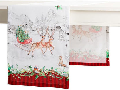 Maison d' Hermine Table Runner 100% Cotton 14.50" x 108" | Table Runners 108 by MaisondHermine