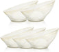 5 Pack Gold Glitter Plastic Serving Bowls by GoodLuck