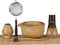 7-Piece Matcha Set，Matcha Bowl & 100-Prong Purple Bamboo Whisk | Gilded Artisan by GleeNflux