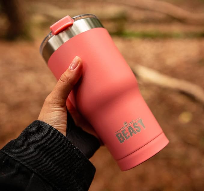 Beast 40 oz Tumbler Stainless Steel Vacuum Insulated Coffee Ice Cup Double Wall - Image 3