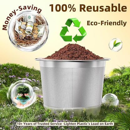 6 Pack Reusable K Cups Coffee Pods - Image 6