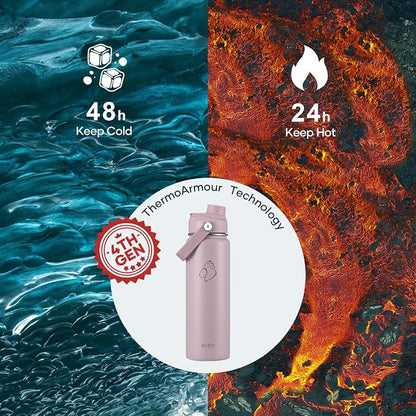 BUZIO 24 oz Insulated Stainless Steel Water Bottle - Image 2