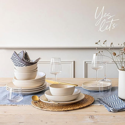Over&Back 18x90 Woven Frayed Chambray Cotton Table Runner - Image 7