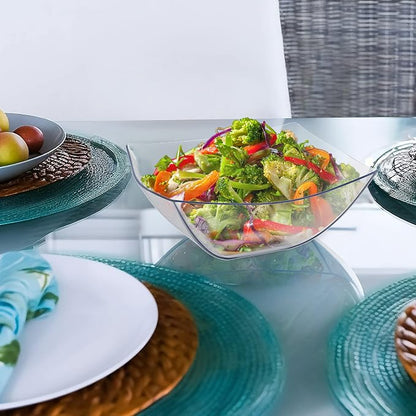 R-kay 6 Pack Square Plastic Serving Bowls - Image 4