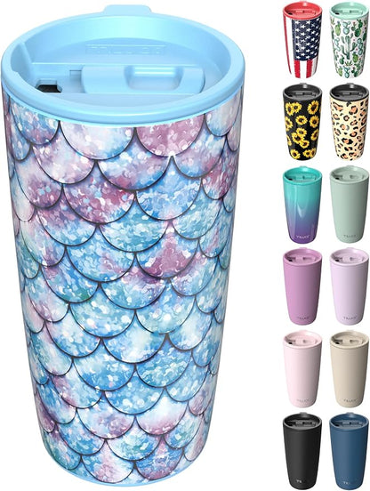 TILUCK 20 oz Insulated Coffee Tumbler by TILUCKBringsGoodLuck