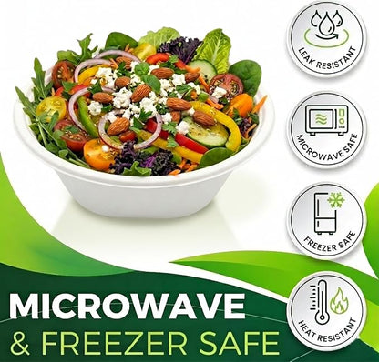 Paper Bowls 48oz, Deep & Large Disposable Bowls, Sturdy - Image 6