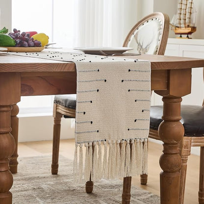 Table Runner 48 Inches Long, Boho Style - Image 5