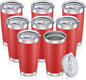 20 oz Tumbler with Lid Stainless Steel Insulated Tumblers Bulk Cups Mug | by Orebigo