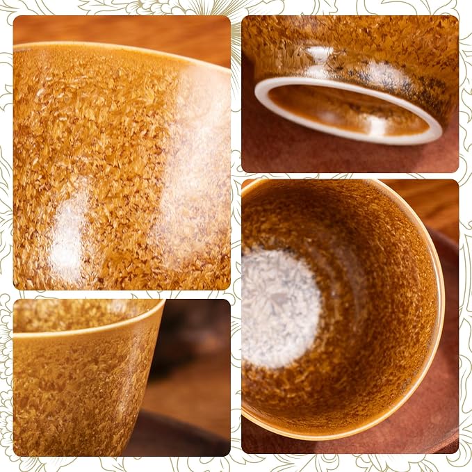 KAMMAK Ceramic Tea & Coffee Cups Set of 2 - Image 6