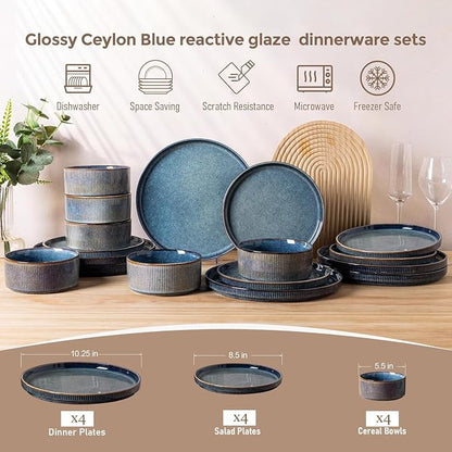 GBHOME Stoneware Dinnerware Sets - Image 9
