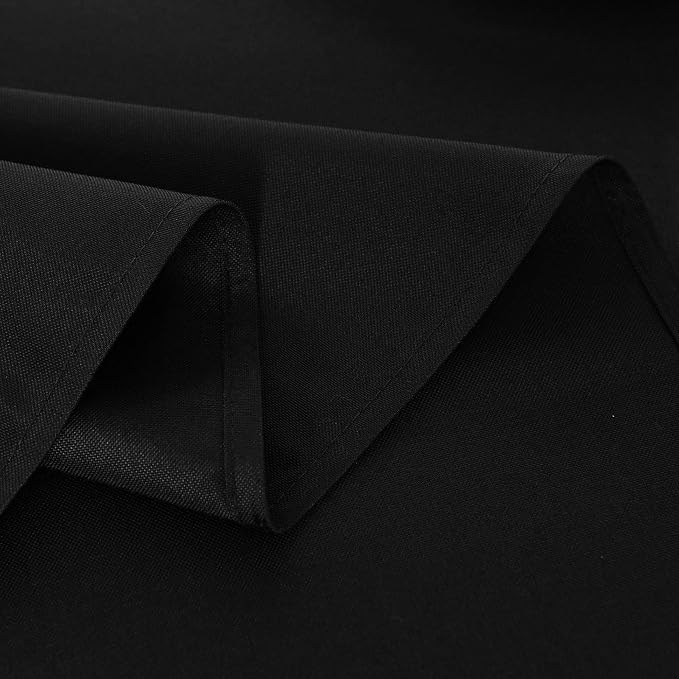 Black Table Runner, Waterproof Washable Runners 90 Inches Long | Reusable 12x90 - Image 5