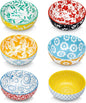 vancasso SELENE 2.7 Oz Ceramic Mini Dipping Bowls Set of 6, 3 Inch | by vancasso