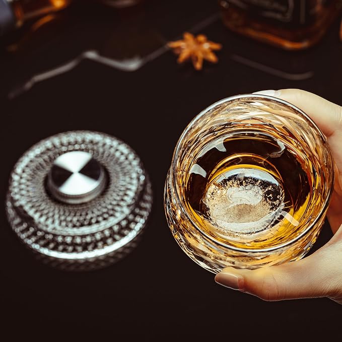 Spinning Whiskey Glasses Set of 4 - Image 5