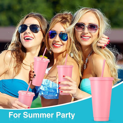 Amyhill 12 Pcs Reusable Plastic Cup - Image 5
