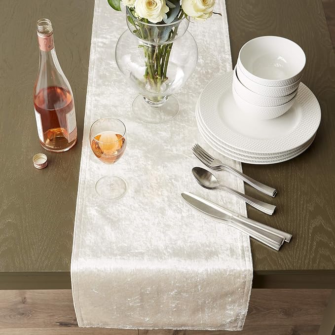 DII Velvet Collection Tabletop, Table Runner - Image 9