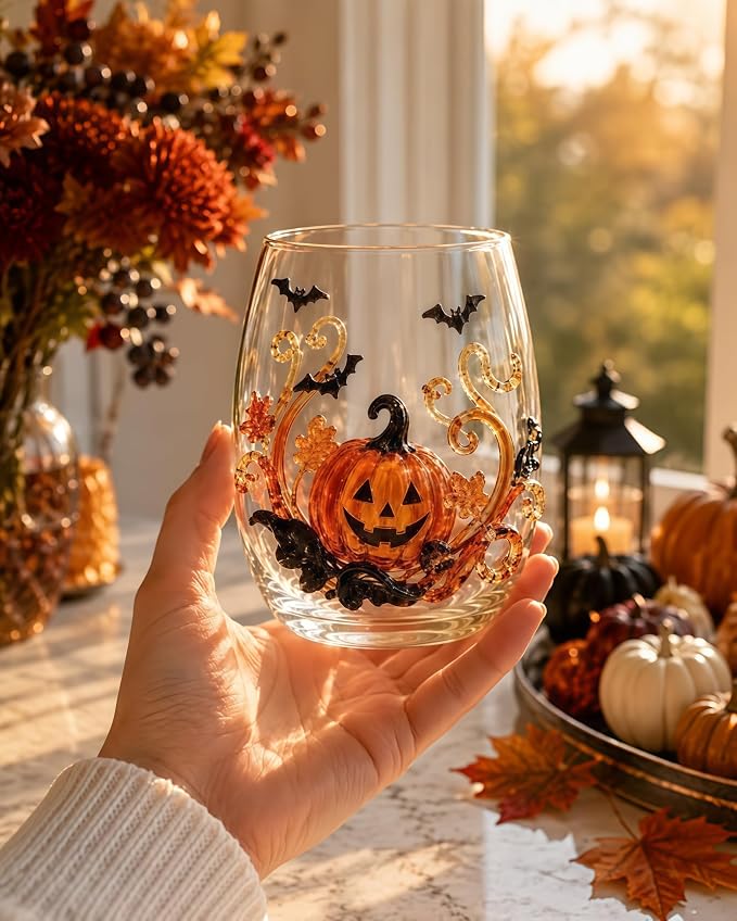 Halloween Artisan Glassware Collection - Image 2